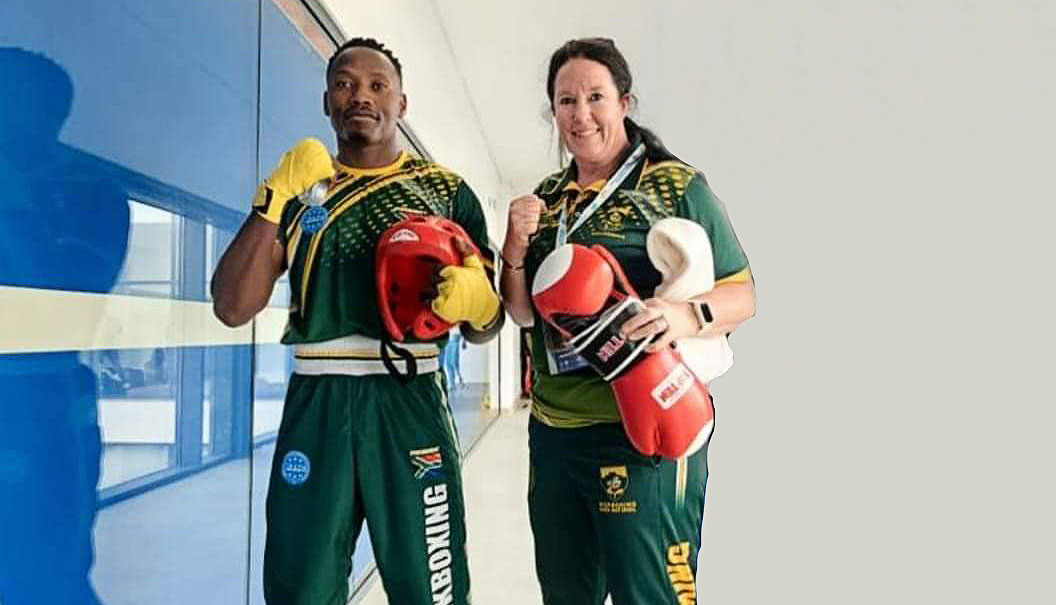 Sarah O'Donnell in SA kit